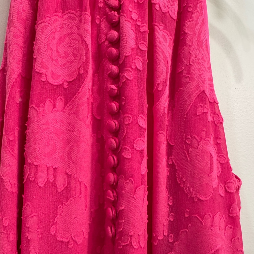 Lilly Pulitzer Vibrant Pink Halter Dress - Picture 6 of 8
